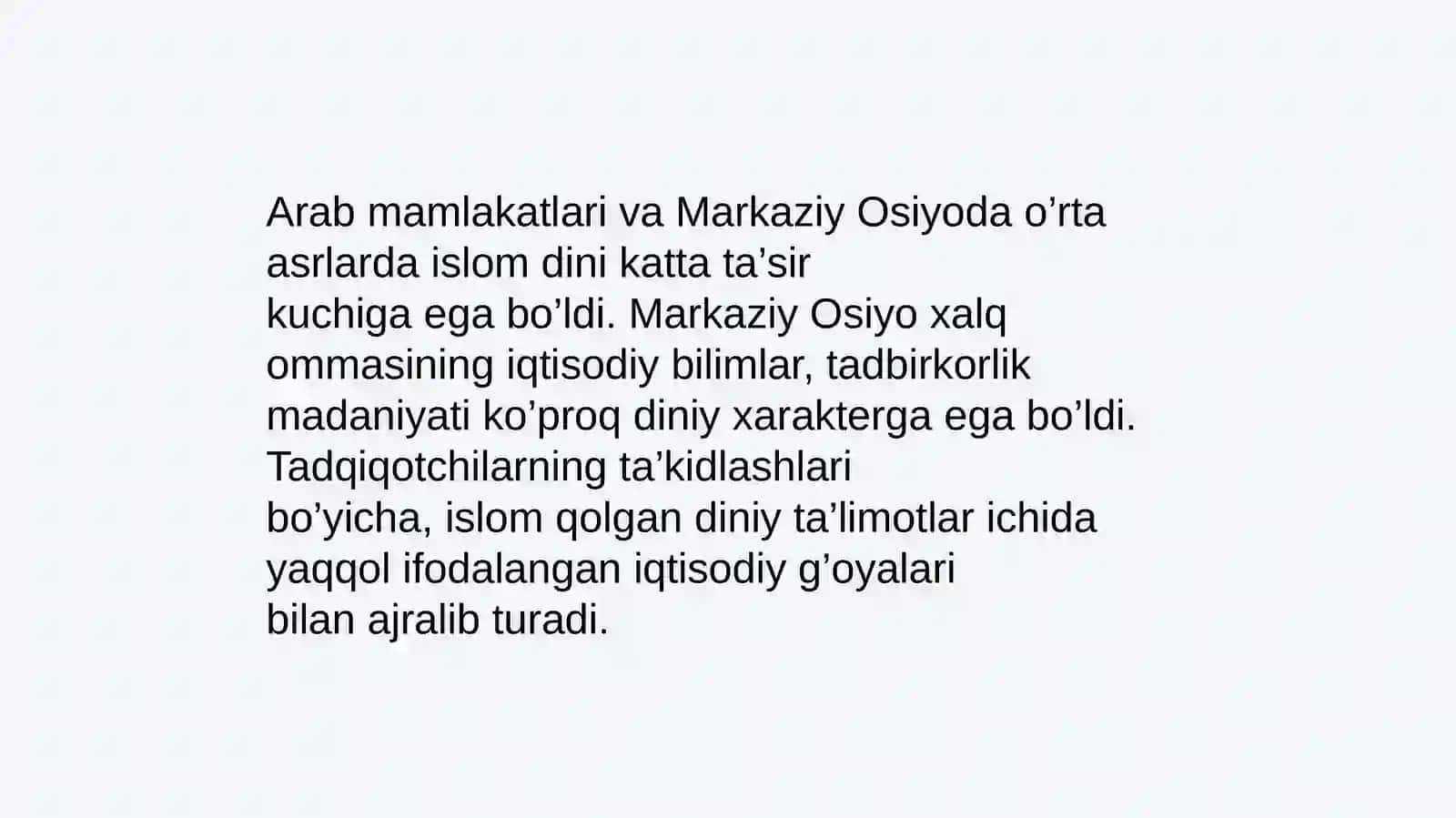B.T. yoʻnalishi slaydi 3