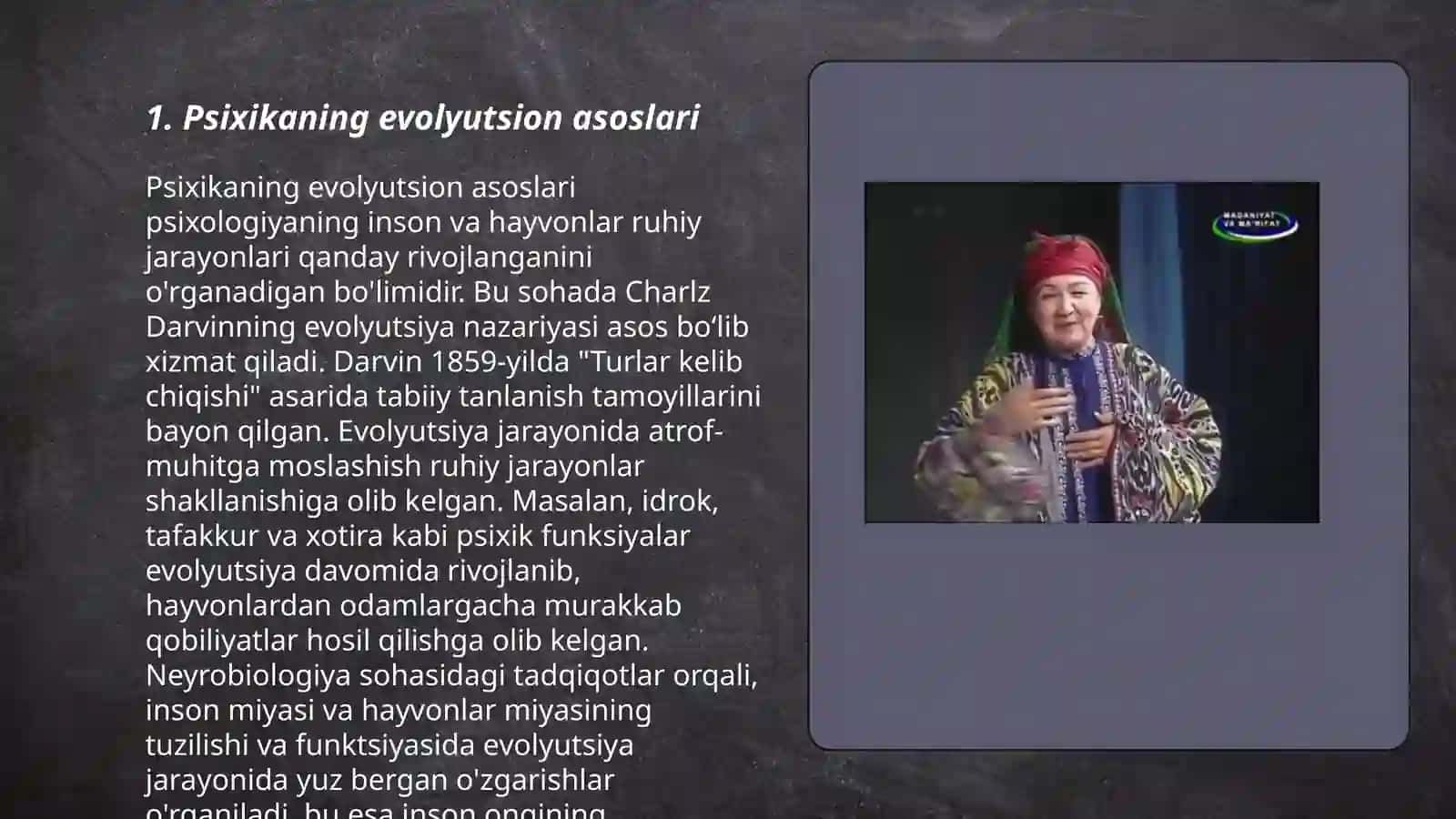 Psixikaning filogenetik taraqqiyoti 3