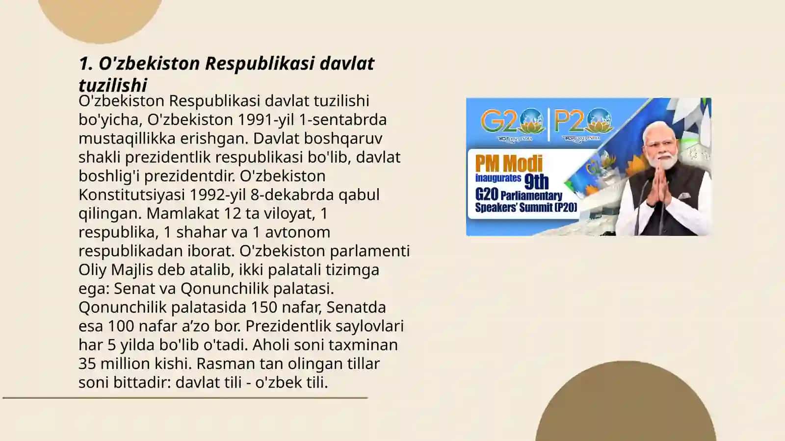 O'zbekiston Respublikasi davlat tuzilishi 3