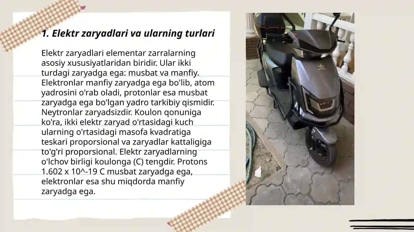 Elektr zaryadlari va ularning turlari 3