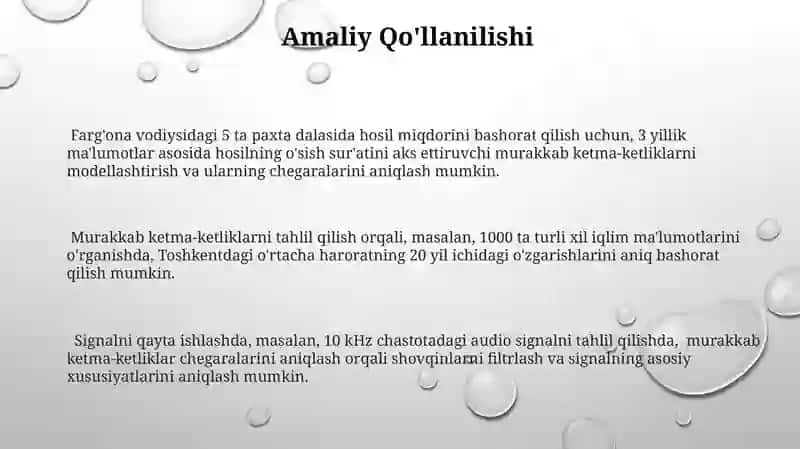 Kompleks sonli ketma-ketliklar va ularning limiti 3