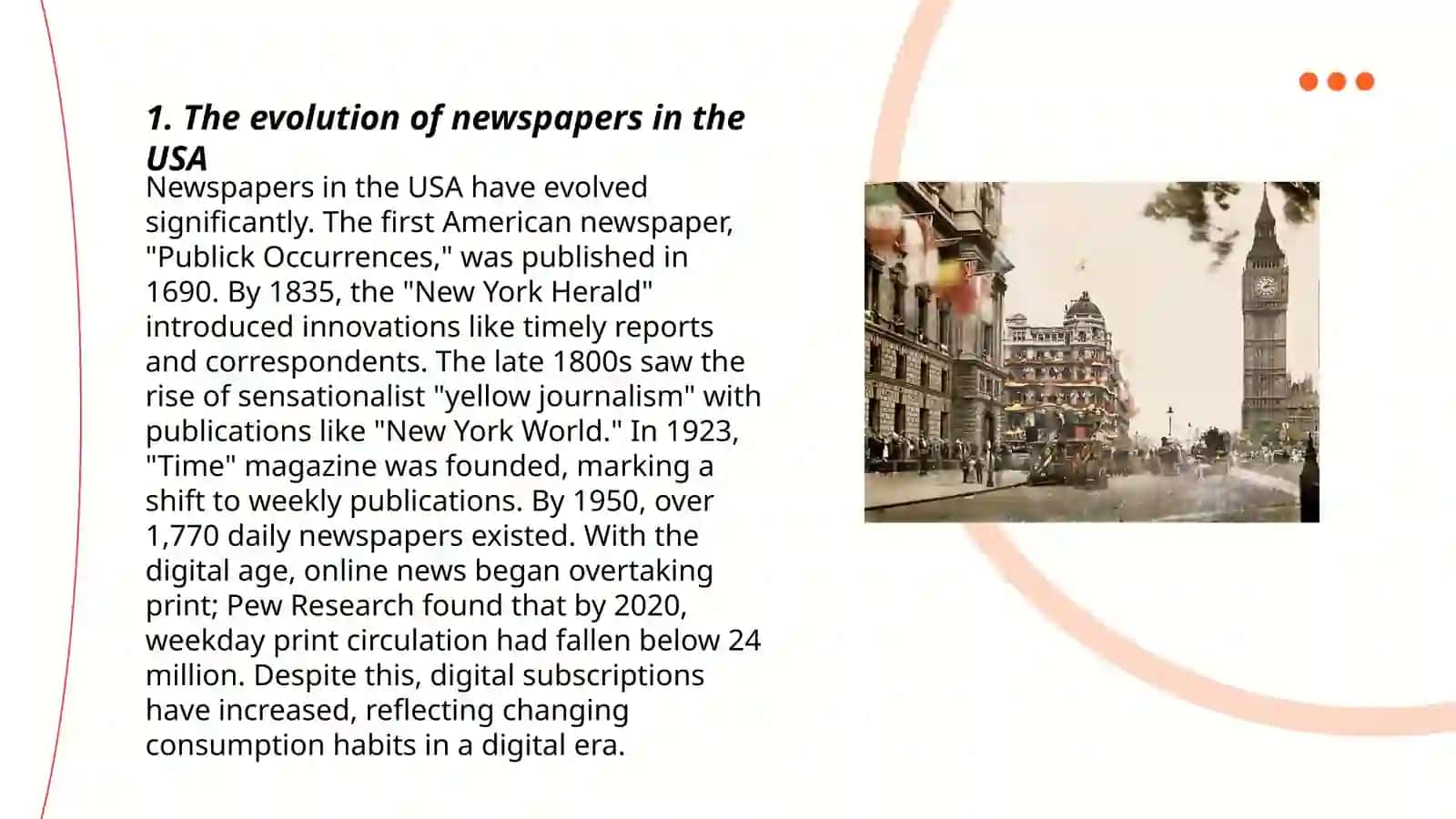 Mass media in the USA 3
