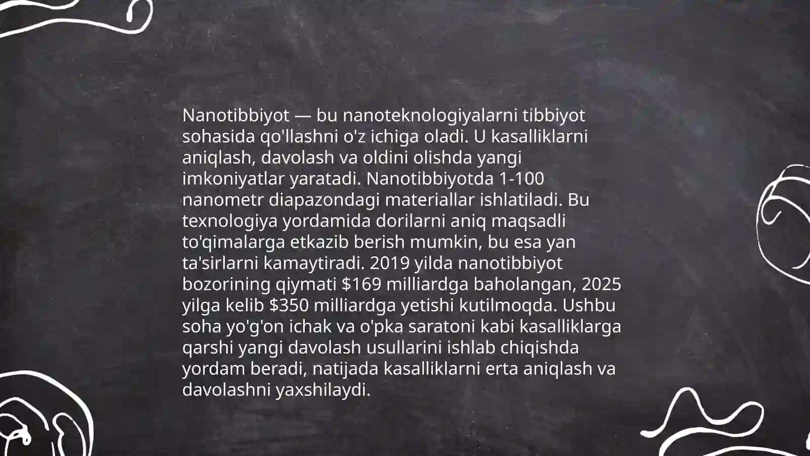 Tibbiyot nanotexnologiyalari 3