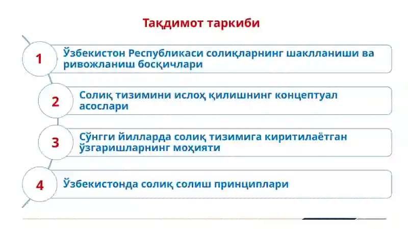 СОЛИҚЛАР ВА СОЛИҚҚАТОРТИШ ФАНИ 3