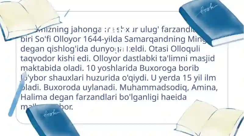 Sofi Ollayor va Sabotul-ojizin 3