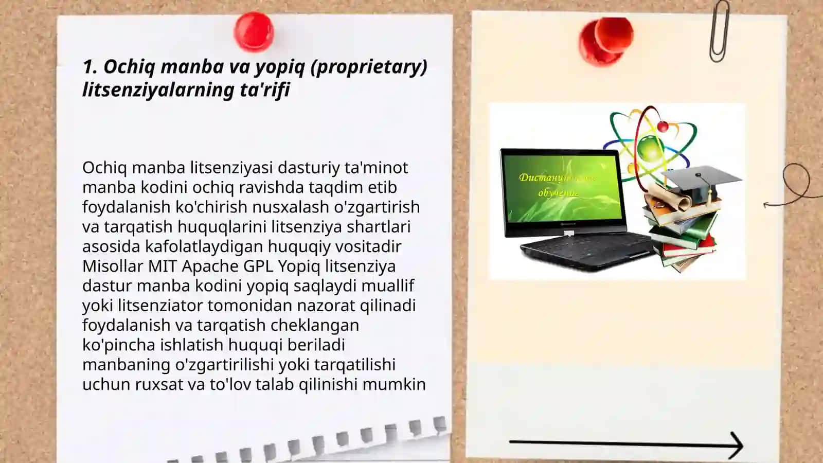 Dasturiy litsenziyalar turlari (Open Source, Proprietary) 3