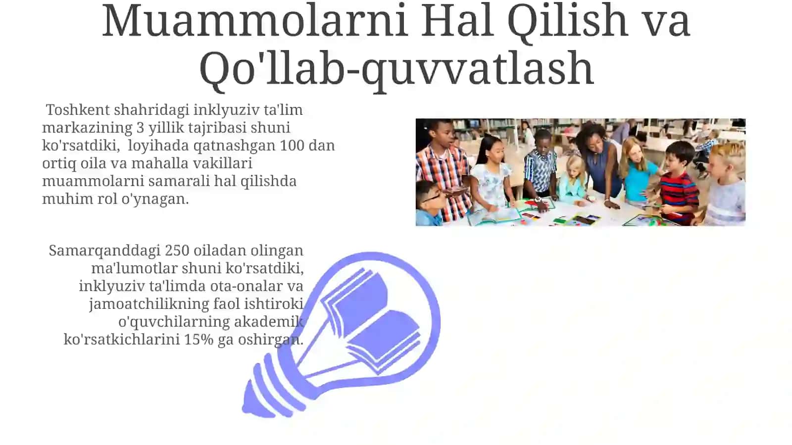 Inklyuziv Ta'lim: Oila va Jamoatchilik Hamkorligi 3