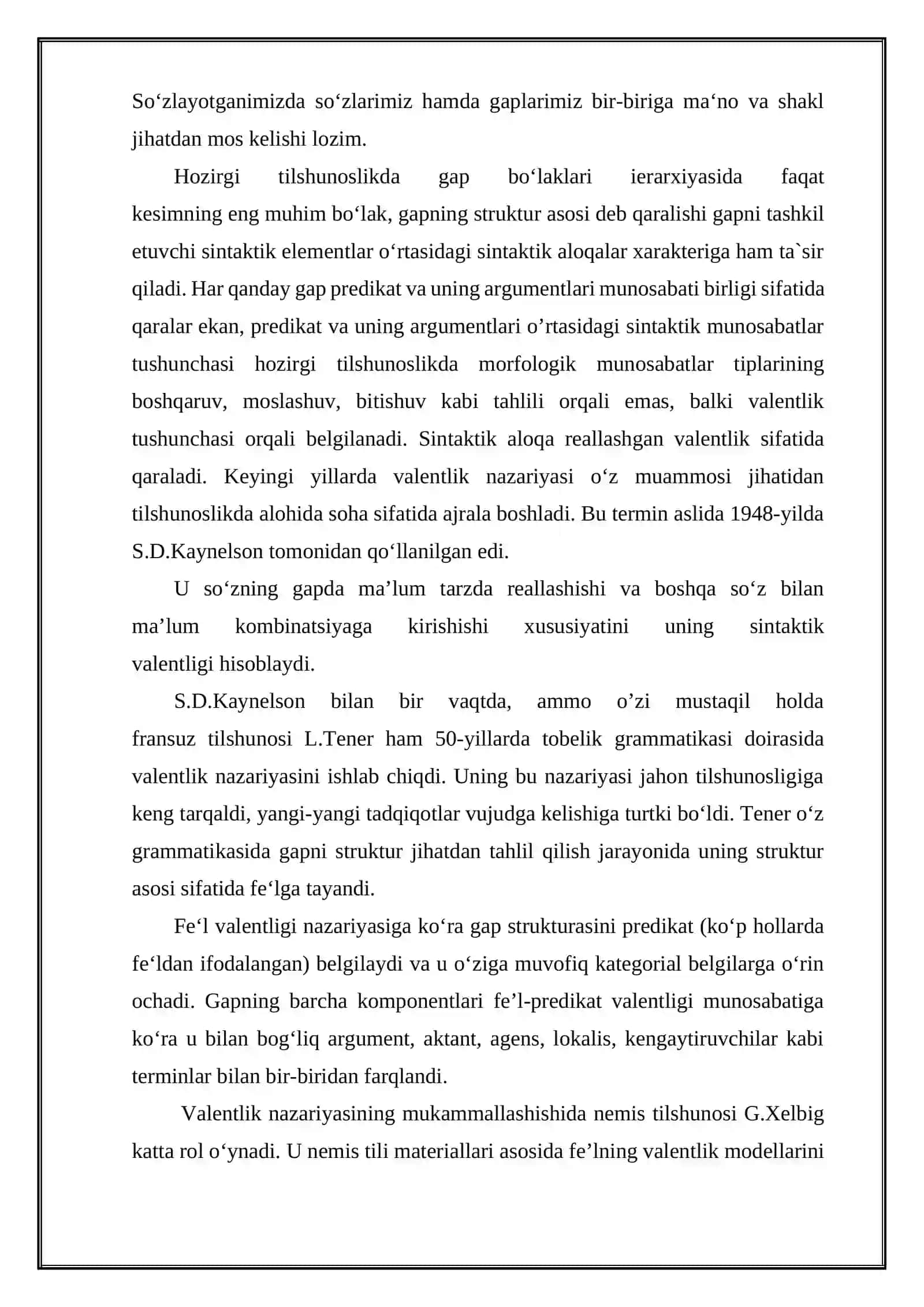SINTAKTIK VALENTLIK VA UNING TILDA IFODALANISHI 3