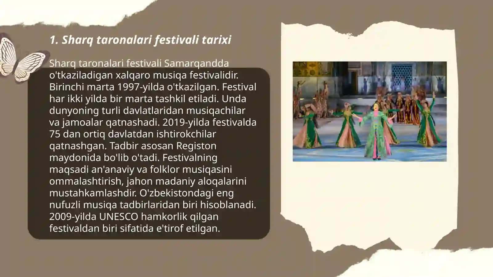 Sharq taronalari festivali tarixi 3