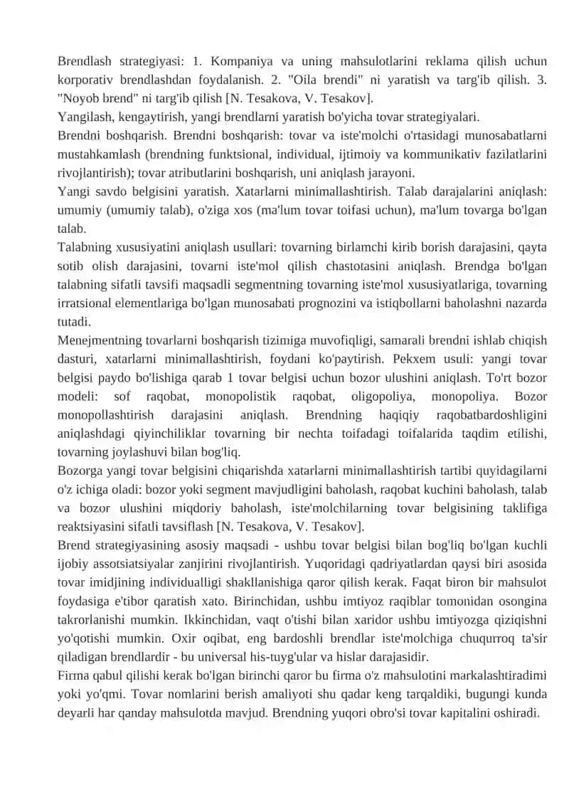 Kompaniya Brendi va Brendlash 3