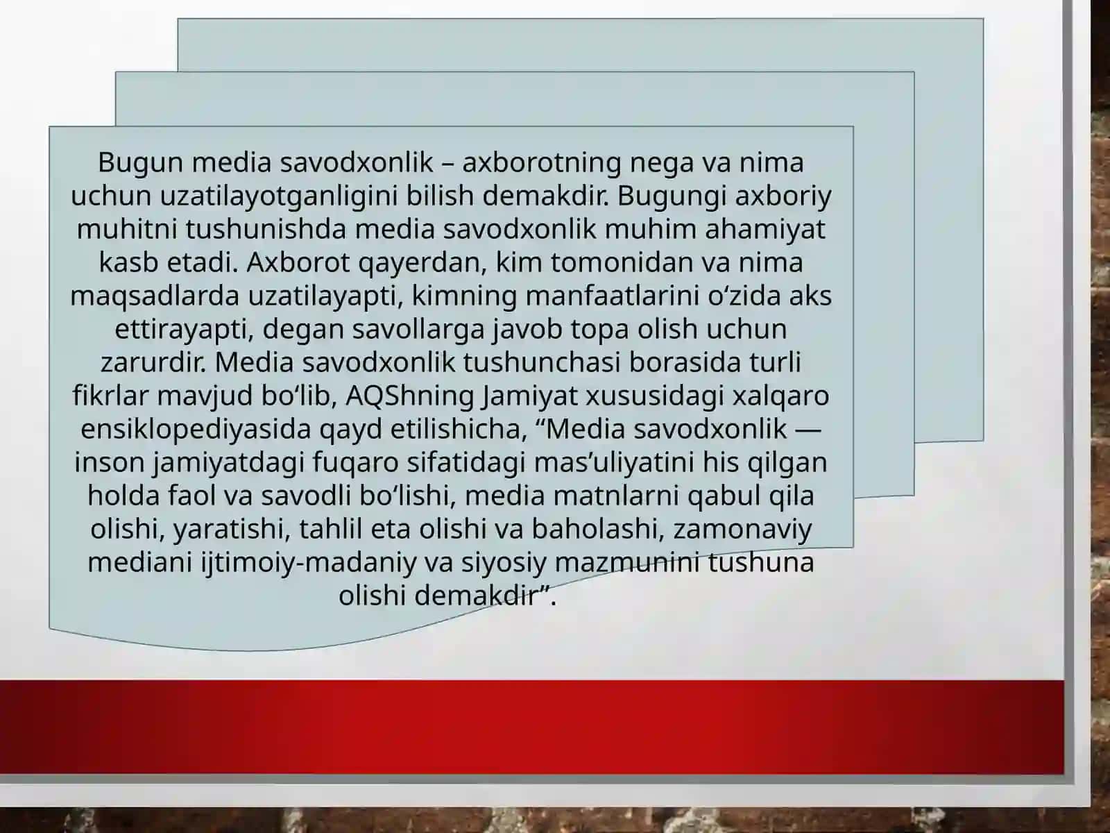 Maktabdasturi davra axborot savodxonligi 3