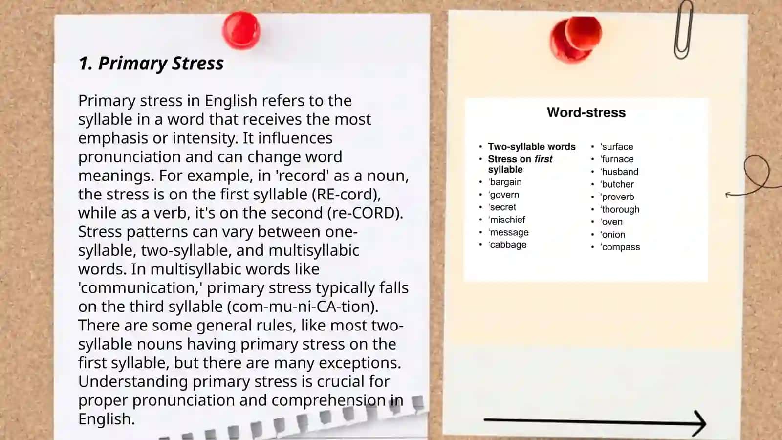 Primary Stress 3