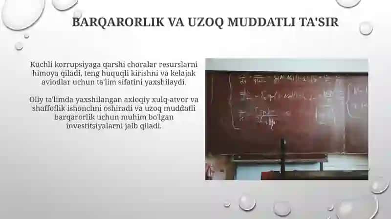 "Korrupsiyasiz soha" loyihasi 3