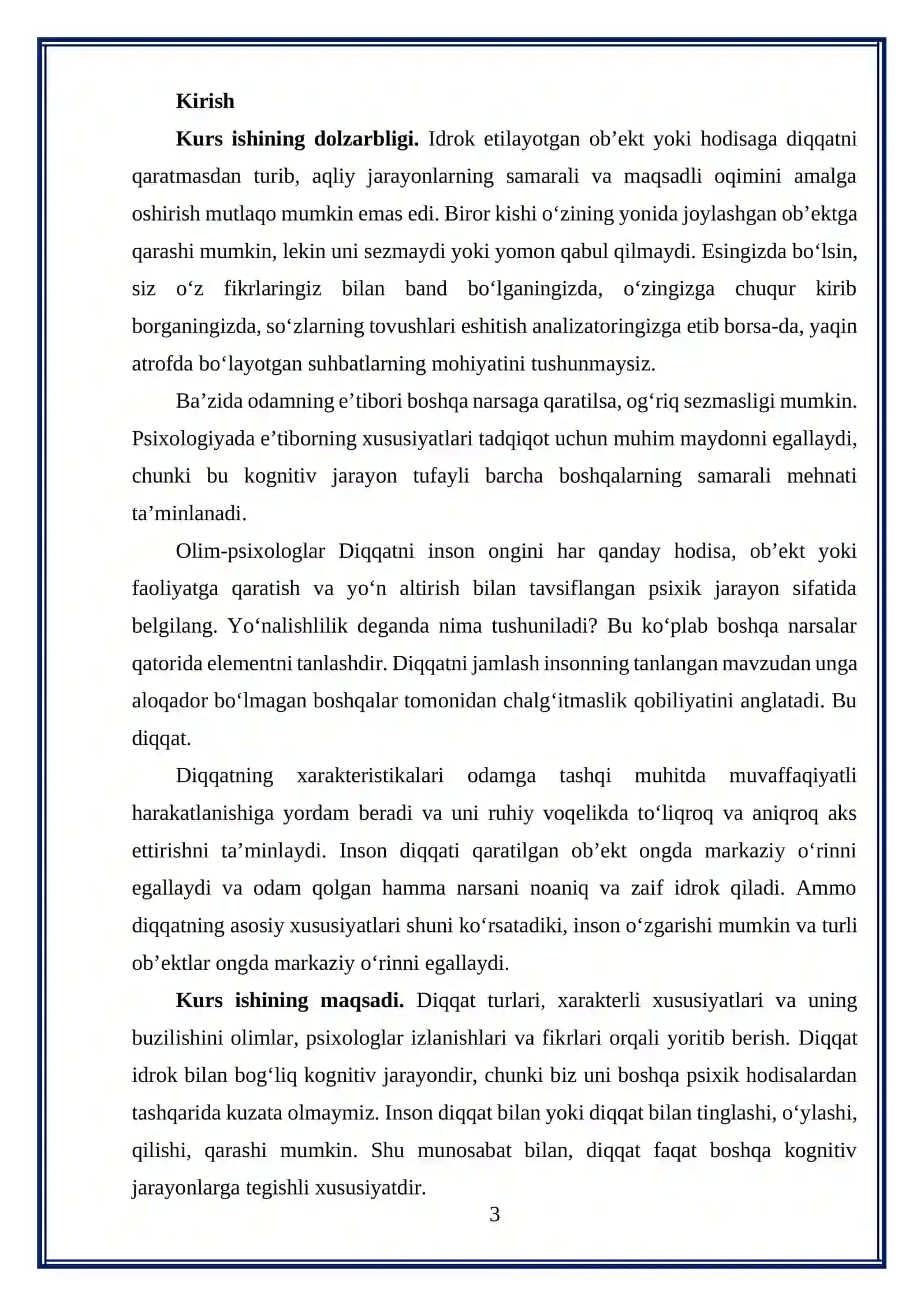 Diqqatning buzilish sabablari 3