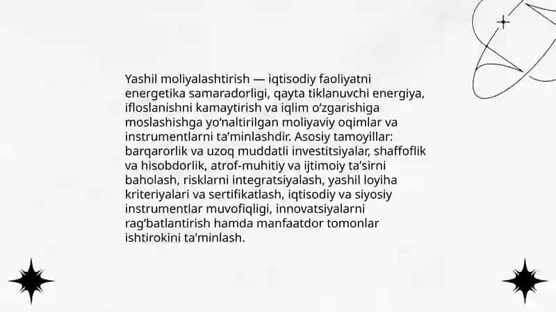 Yashil moliyalashtirish 3