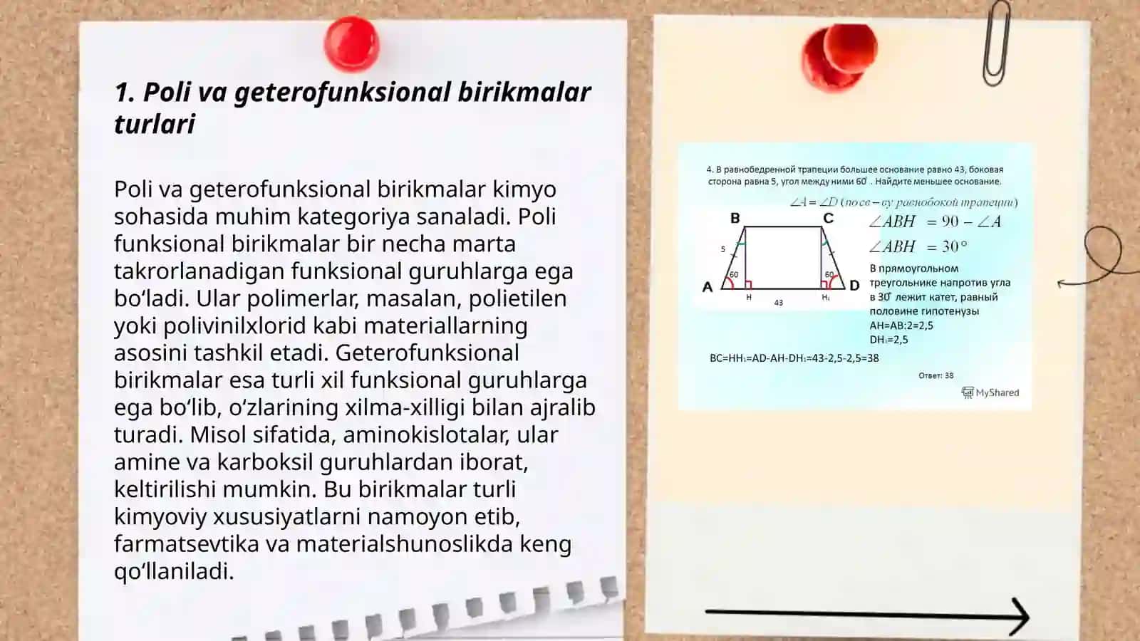 Poli va geterofunksional birikmalar metabolitlar va dorivor vositalar sifatida 3