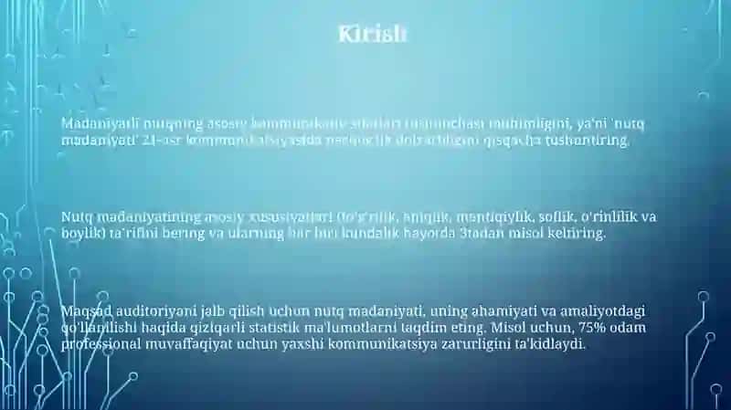 Madaniy nutqning asosiy kommunikativ sifatlari 3