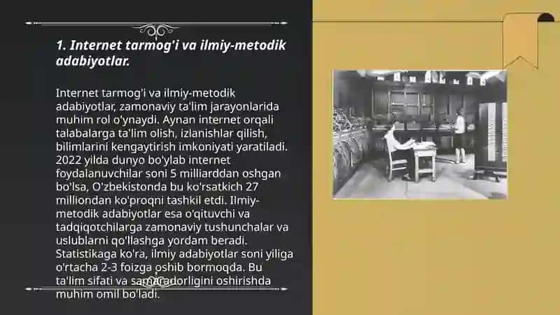 Adabiyotlar shakllantirish 3