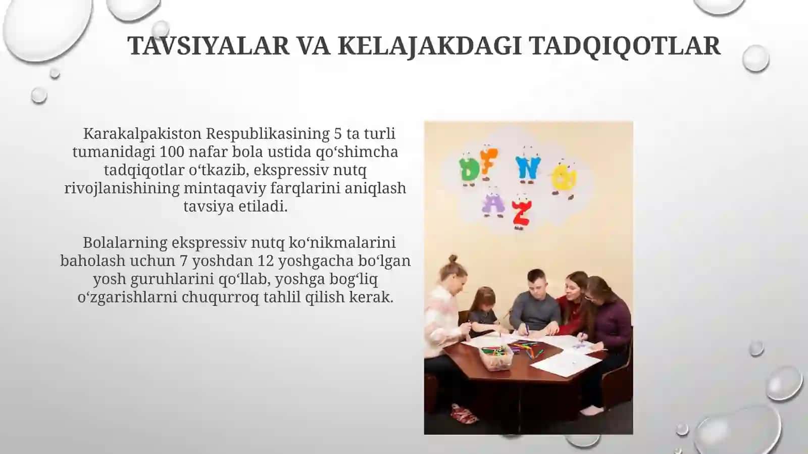 Karbolalarning ogʻzaki nutqining ekspressiv tomoni holati 3