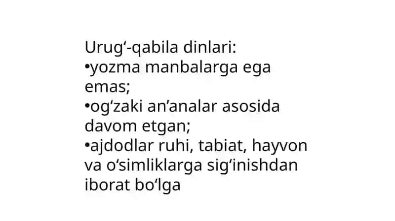 Urug‘-qabiladinlari 3
