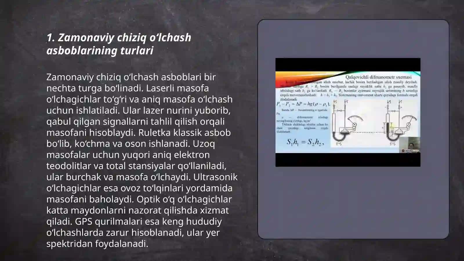 Zamonaviy chiziq o‘lchash asboblari 3