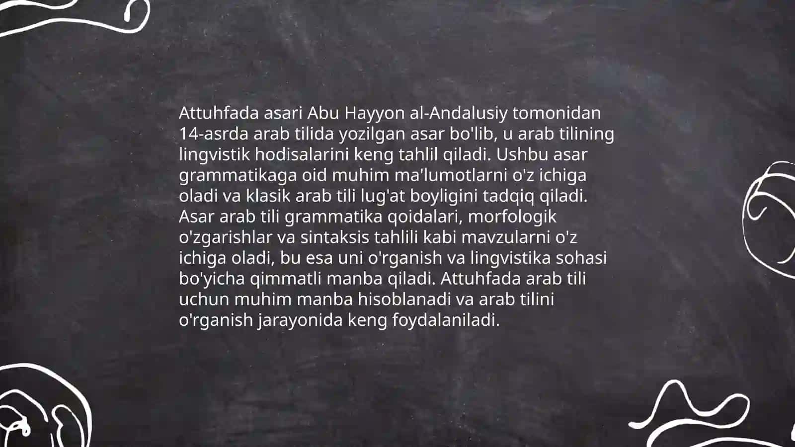 Attuhfada o‘zlashma qatlam leksikasi 3