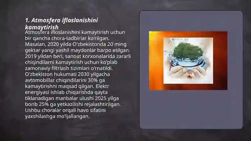 Ekologiya va tabiatni asrash 3