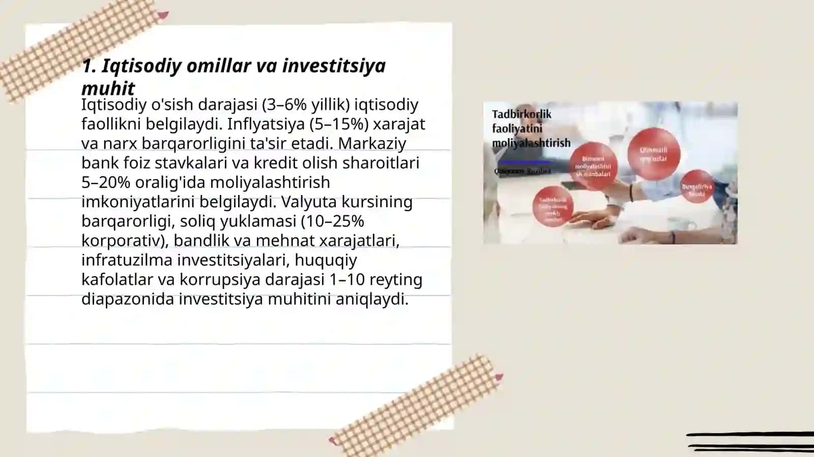 Tadbirkorlik muxiti 3
