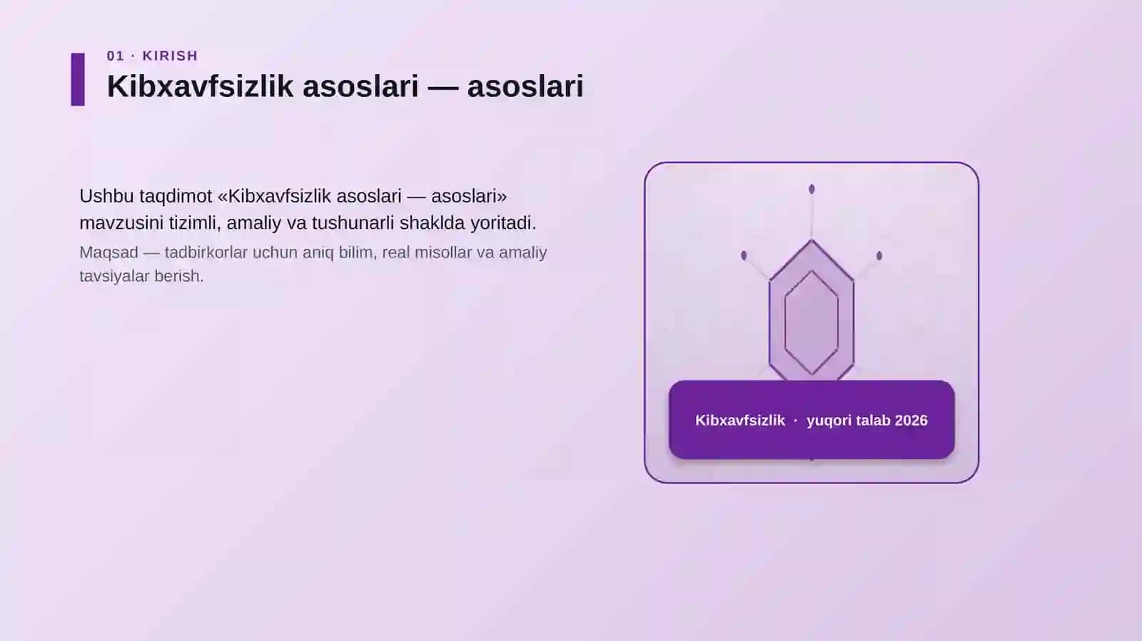 Kibxavfsizlik asoslari 3