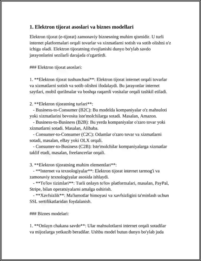 ELEKTRON BEZNES VA MOBIL TIJORAT 3