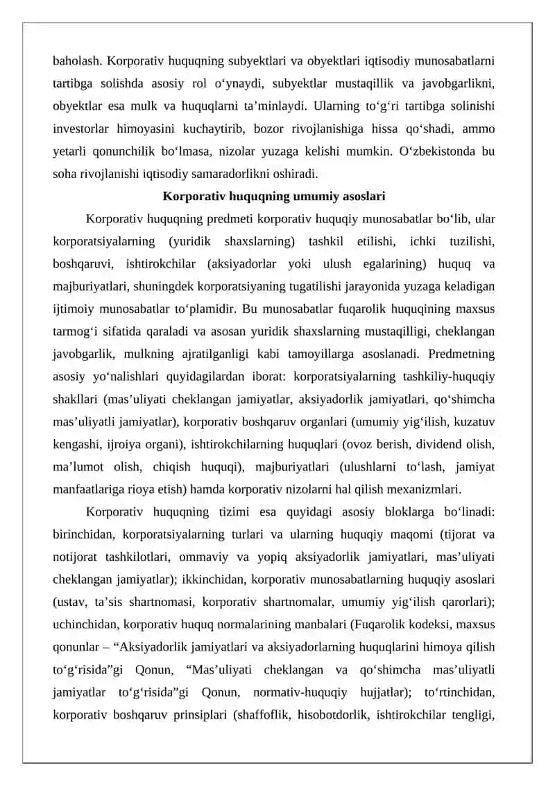 Korporativ huquq 3