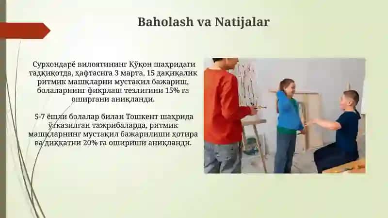 Mustaqil Ritmik Mashqlar 3