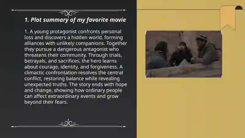 My favorite movie 3