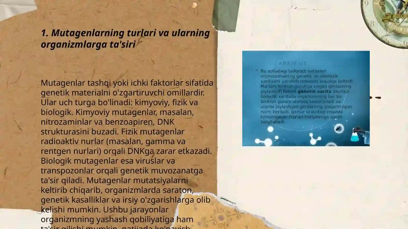 Tomas Morganning xromosoma nazariyasi 3