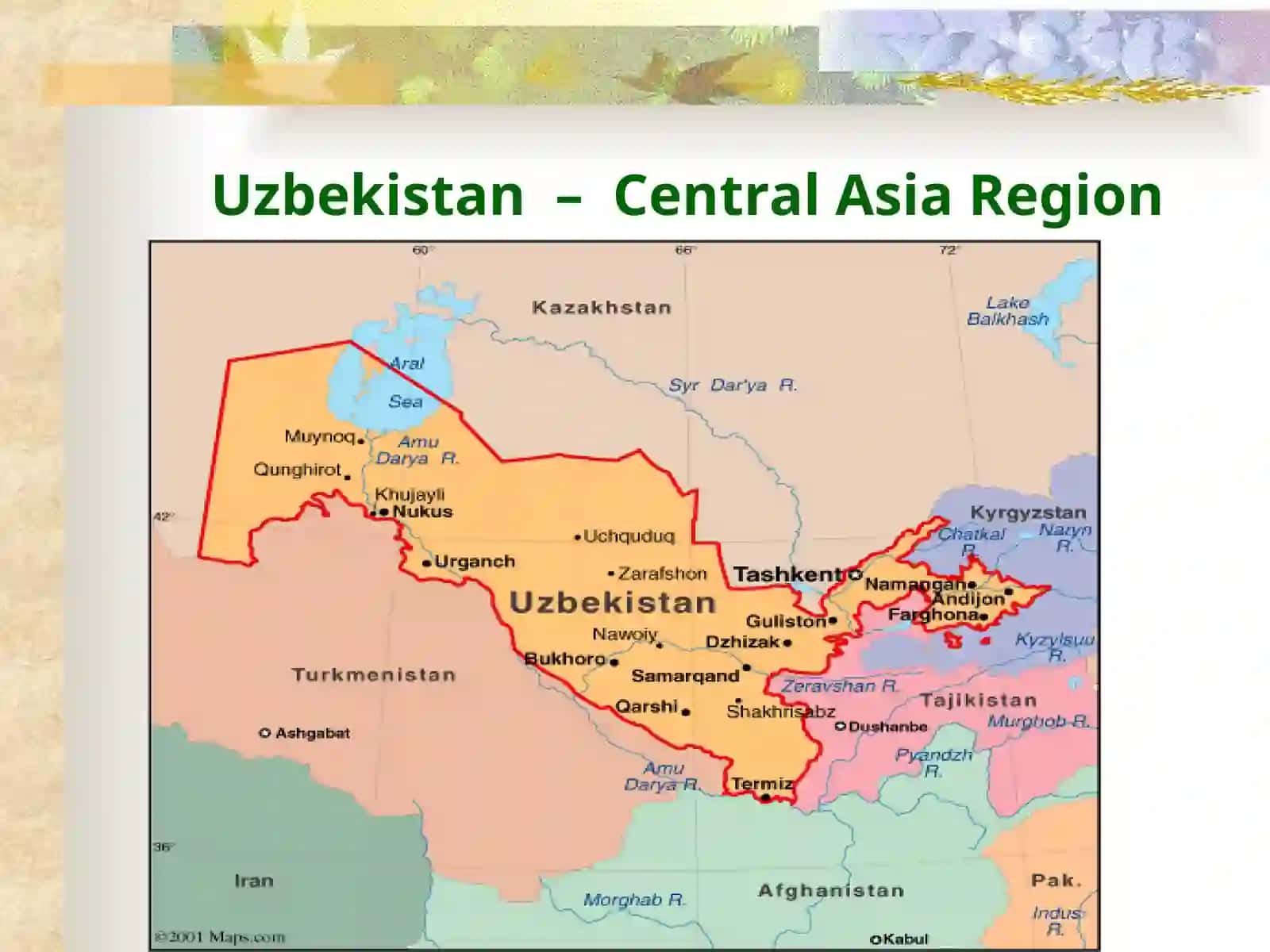 History of Uzbekistan Lecture 1 3