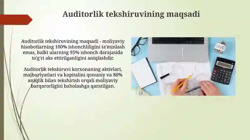 Pul mablagʻlari auditi 3