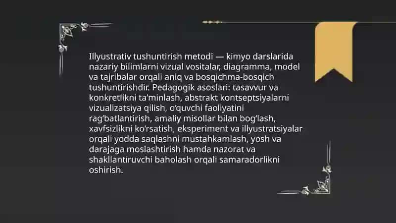 Illyustrativ tushuntirish metodlari 3