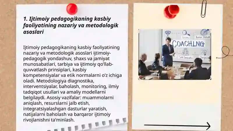Ijtimoiy pedagogikaning kasbiy faoliyati 3