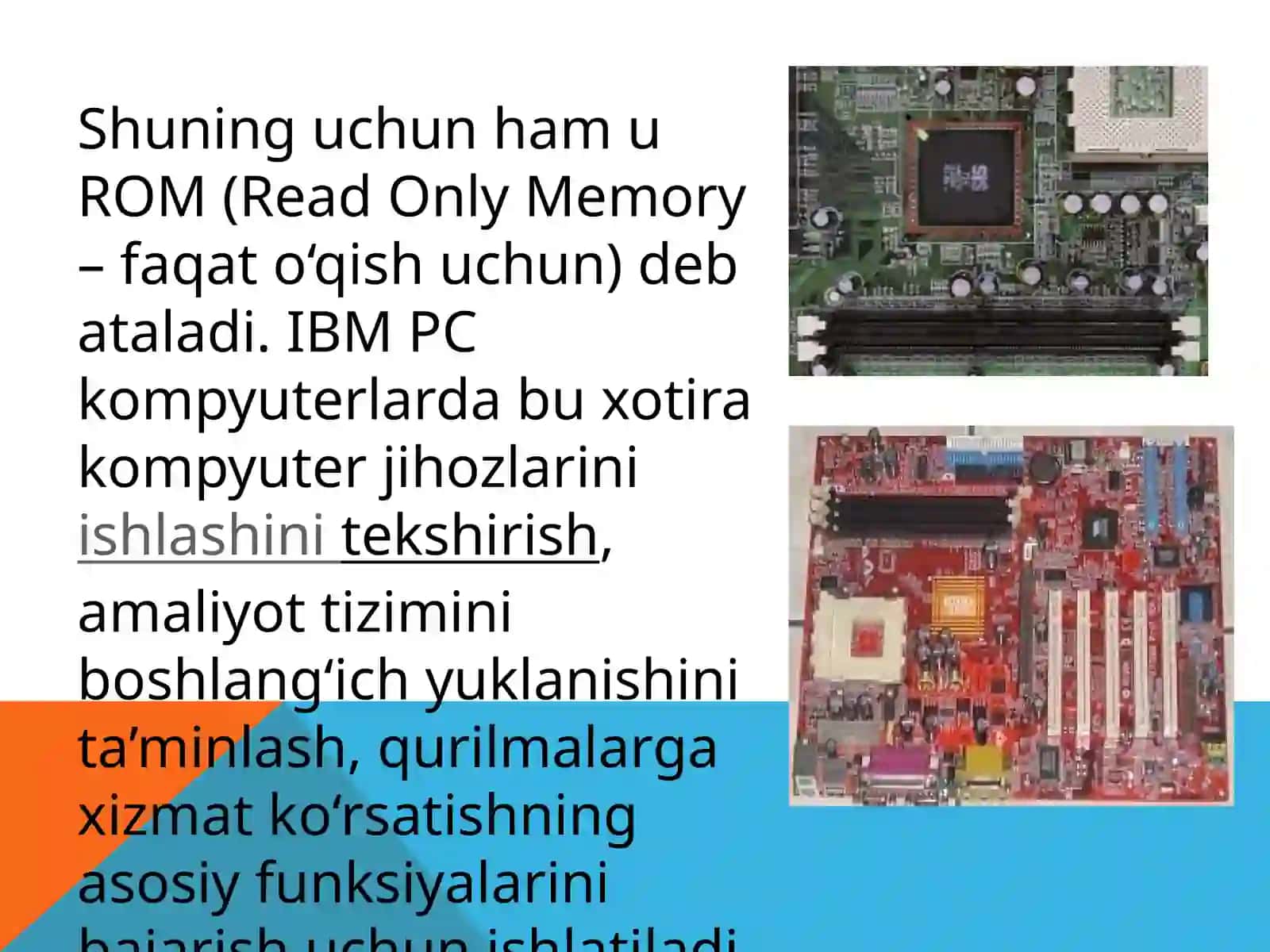 Ona  plataga  yangi  o’rnatilgan  haritani ishini BIOS orqali boshqarish 3