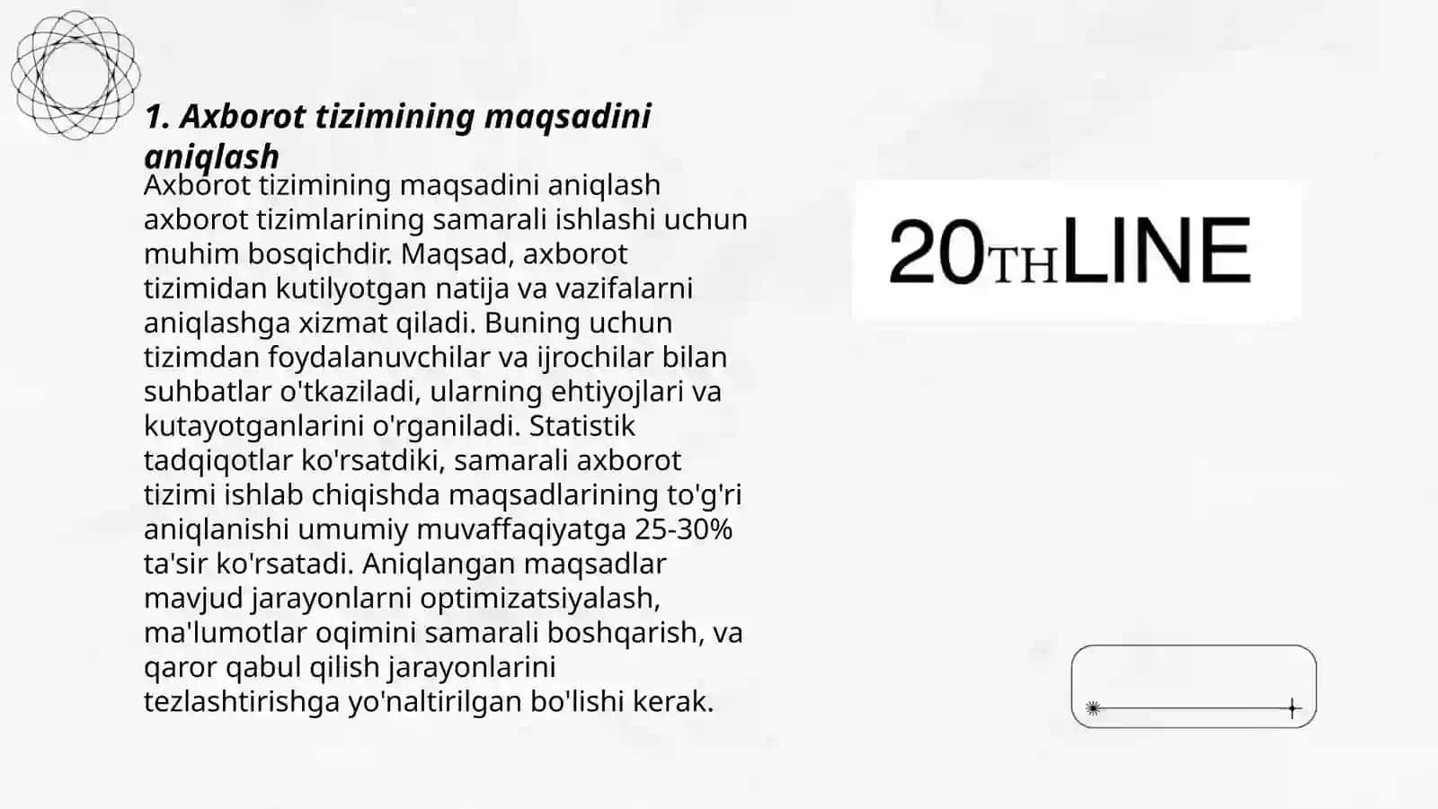 Axborot tizimi loyiha taklifi 3