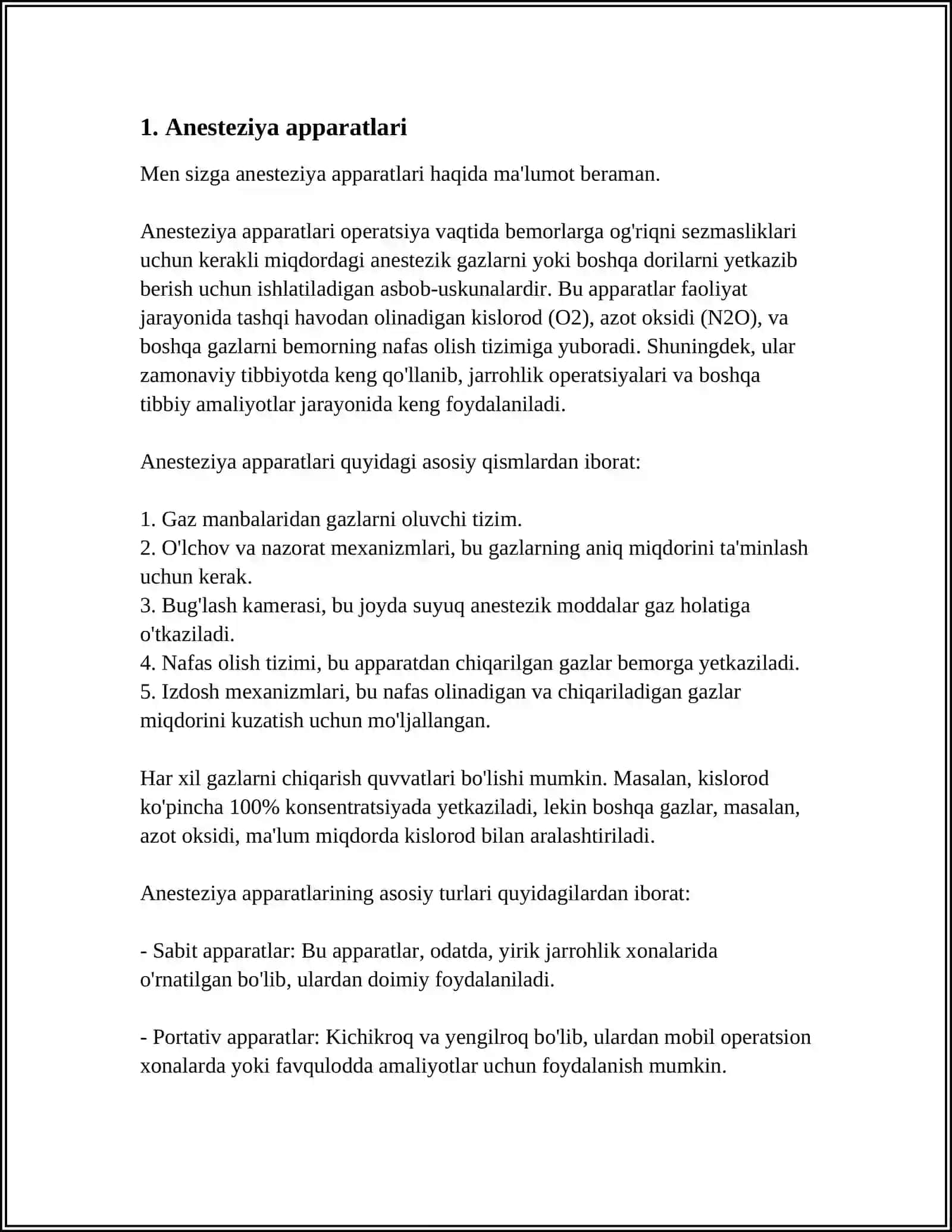 Anesteziya apparatlari 3