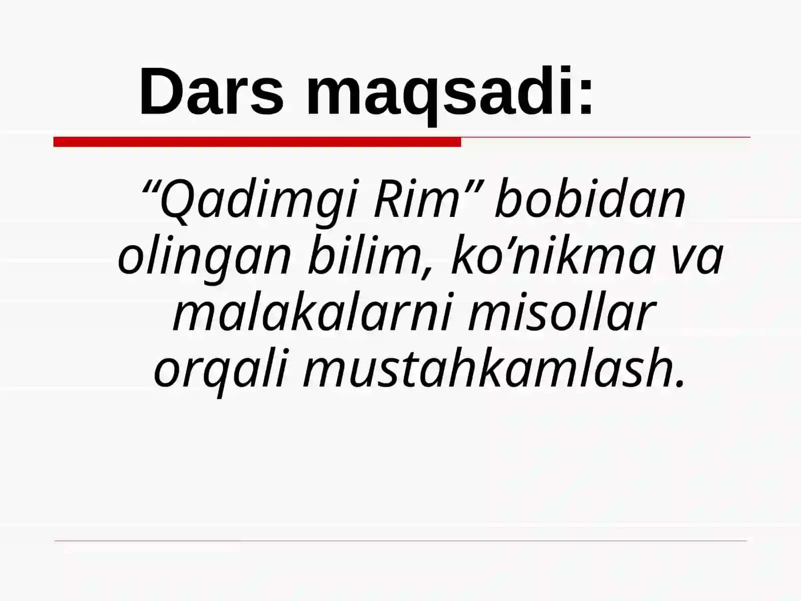 QADIMGI RIMMADANIYATI 3