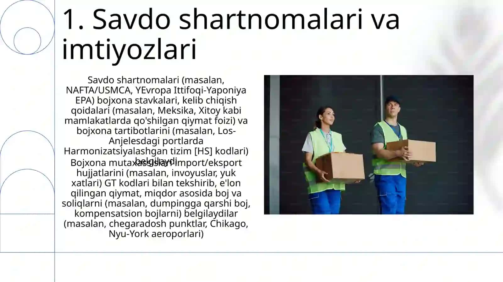 Bojxona ekspertining majburiyatlari 3