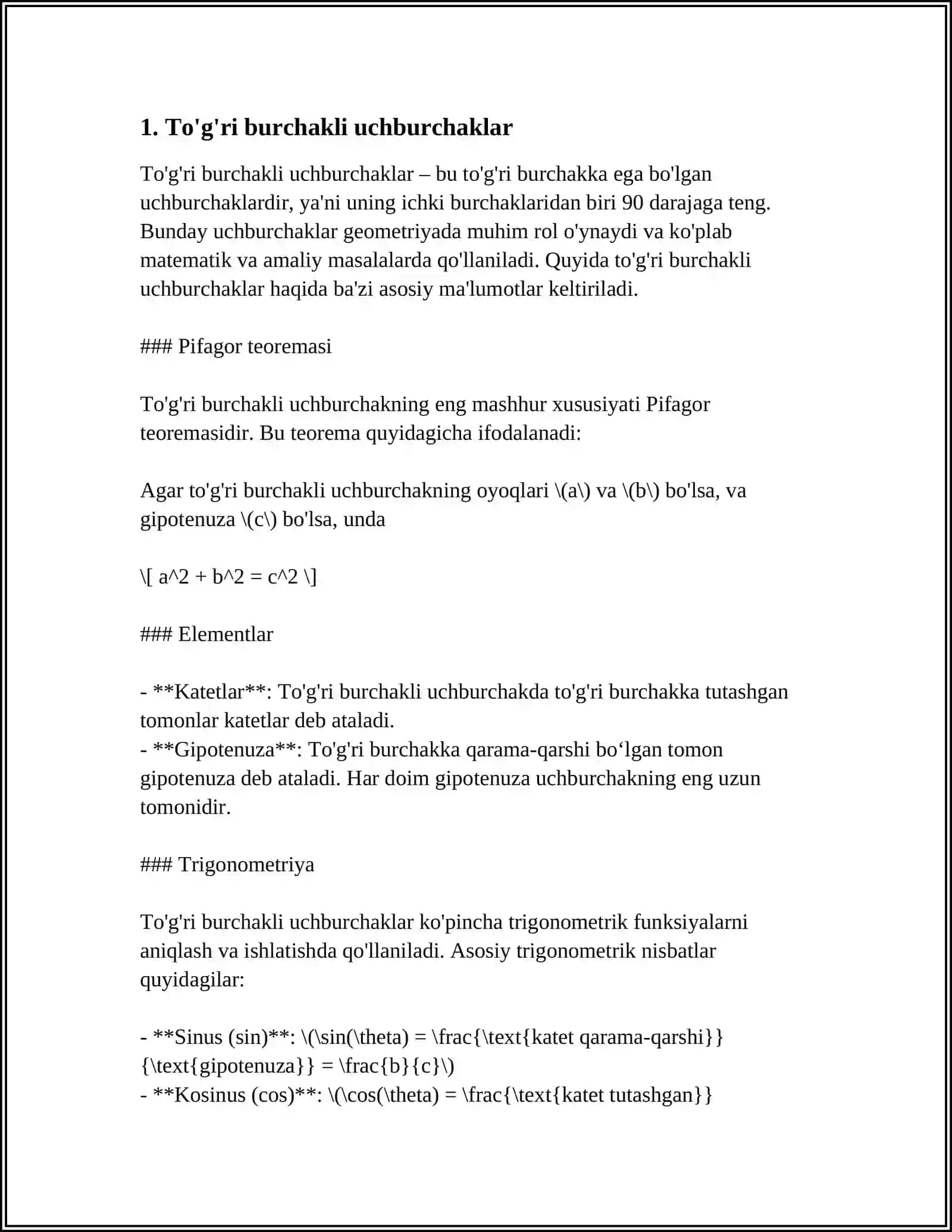 MATEMATIKA FANIDAN DST YOZISH 3