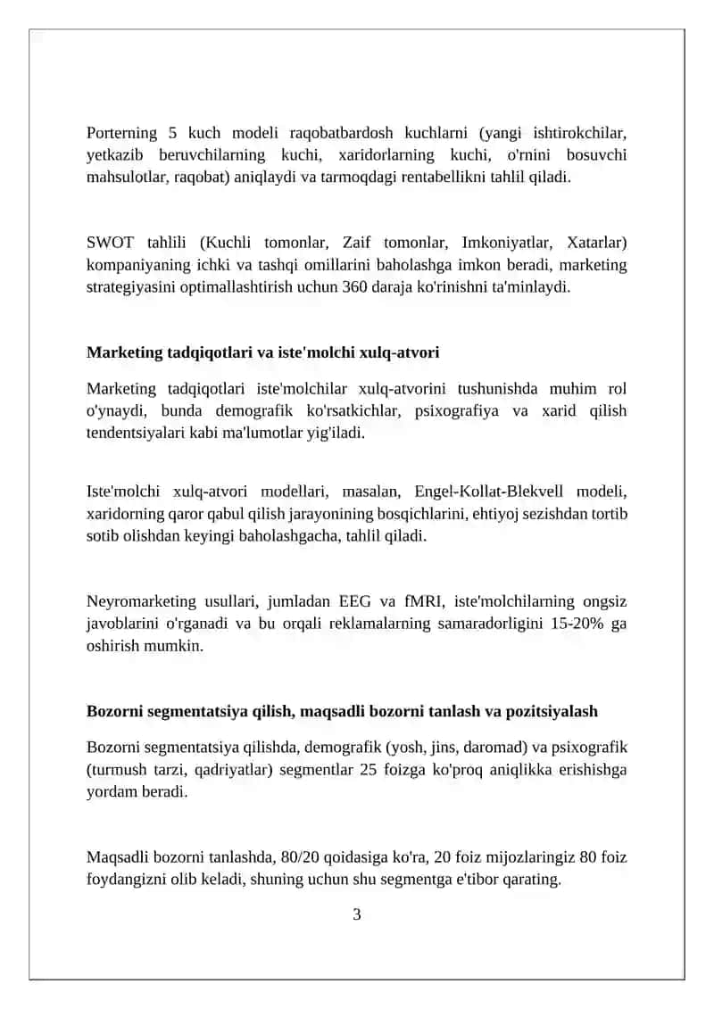 marketing menejmenti 3