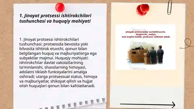 Jinoyat protsessi ishtirokchilari 3