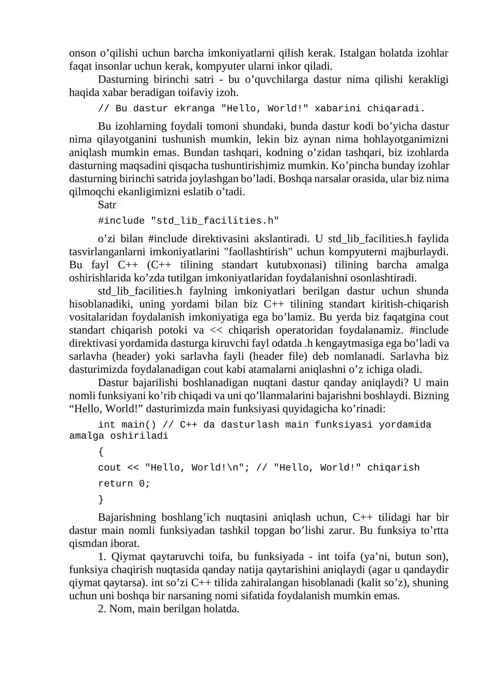 2-ma’ruza. Dasturlash asoslari 3