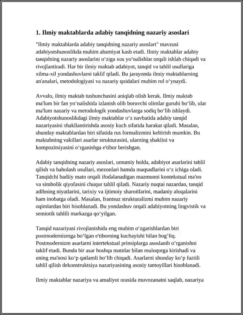 ILMIY MAKTABLARDA ADABIY TANQID 3