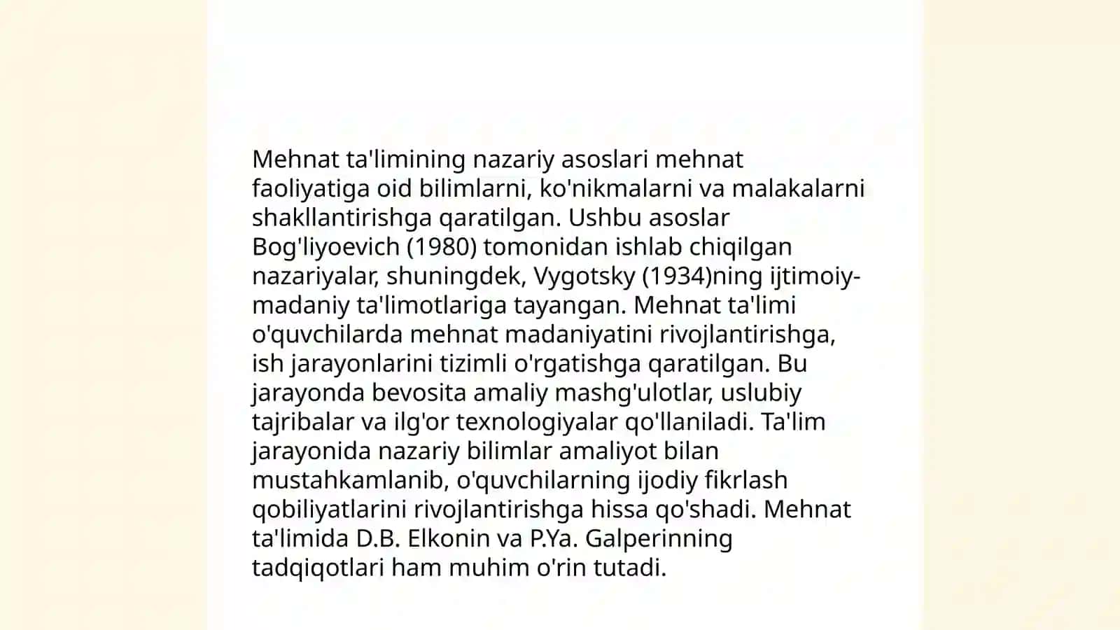 Mehnat Talimining Shakl va Metodlari 3
