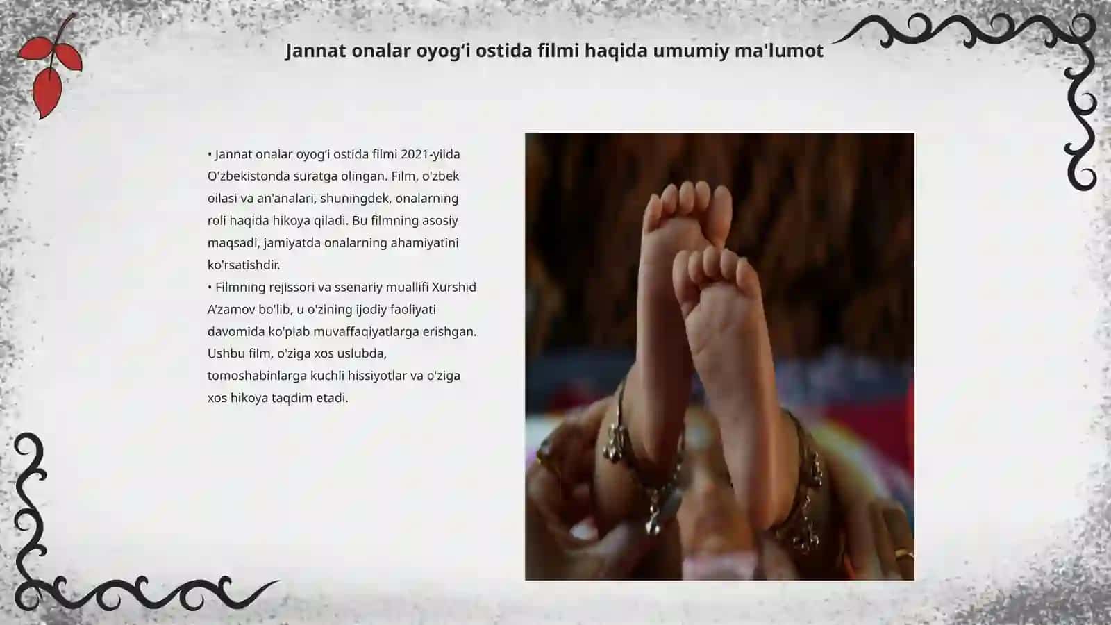 Jannat onalar oyogʻi ostida filmi 3